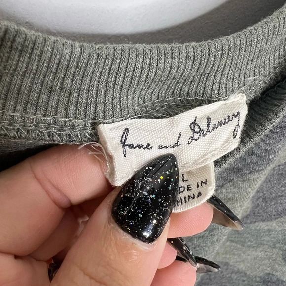 JANE AND DELANCEY Camouflage Camo Print Sleeveless Lounge Jumpsuit One Piece - Picture 7 of 8